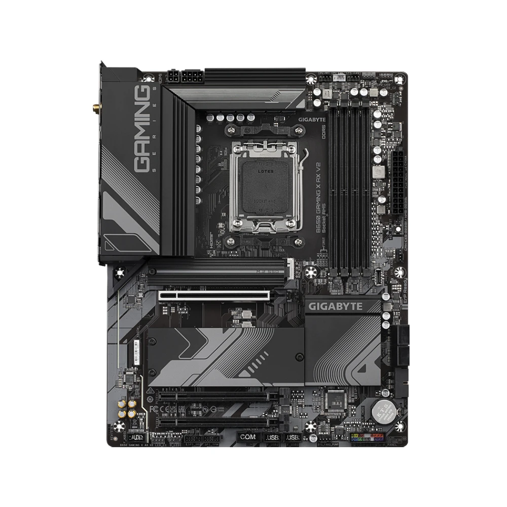 Gigabyte Motherboard B650M GAMING X AX V2 DDR5 For AMD view 4